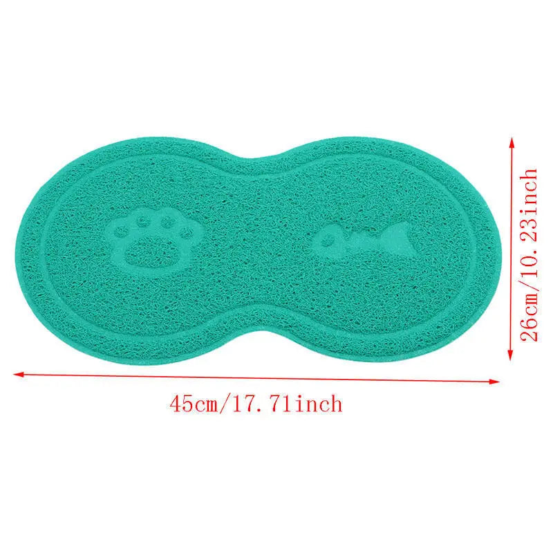 Tapis antidérapant pour chien et chat – Tapis de gamelle ou litière
