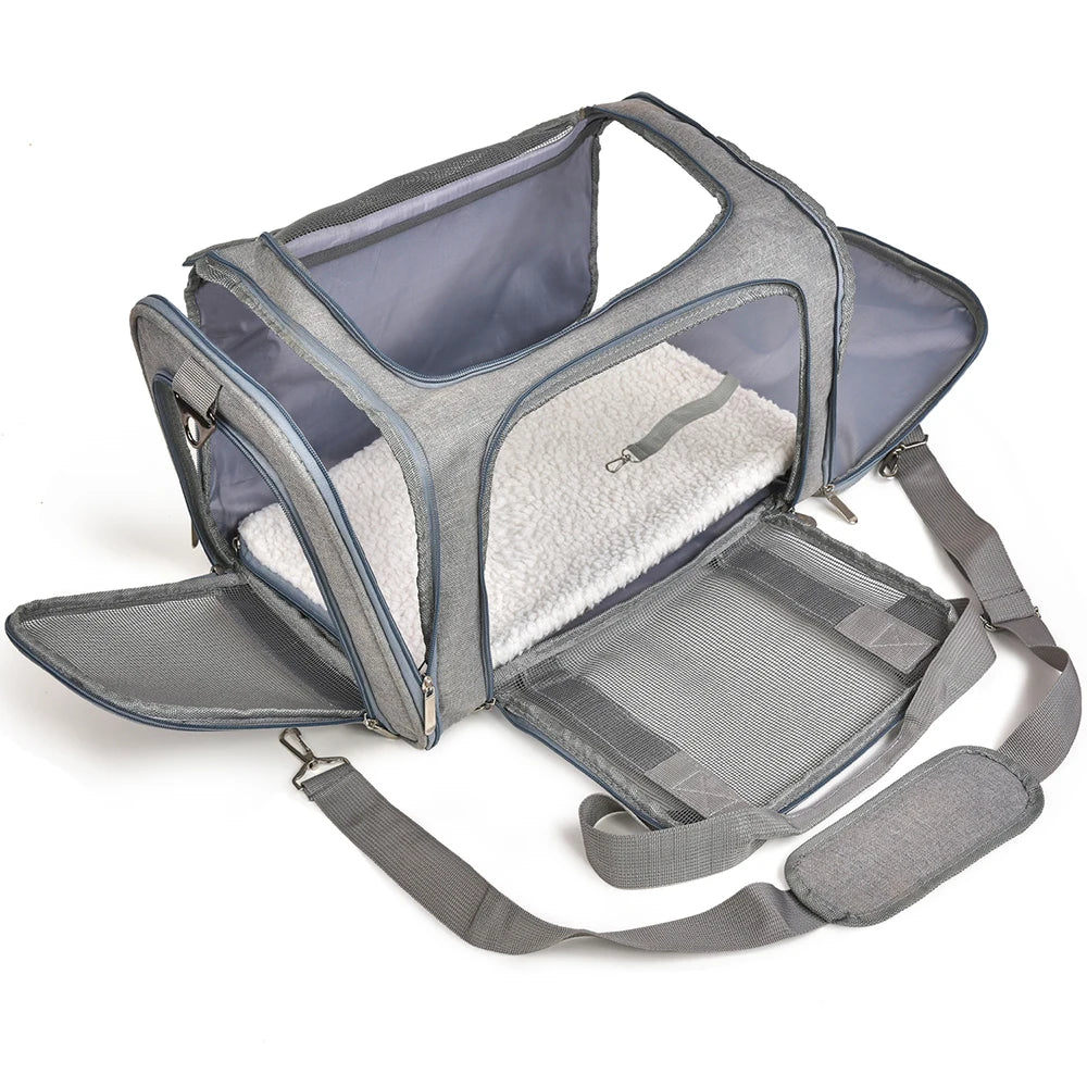 Sac de Transport pour Chiens & Chats – Sac à Dos Souple, Voyage & Avion