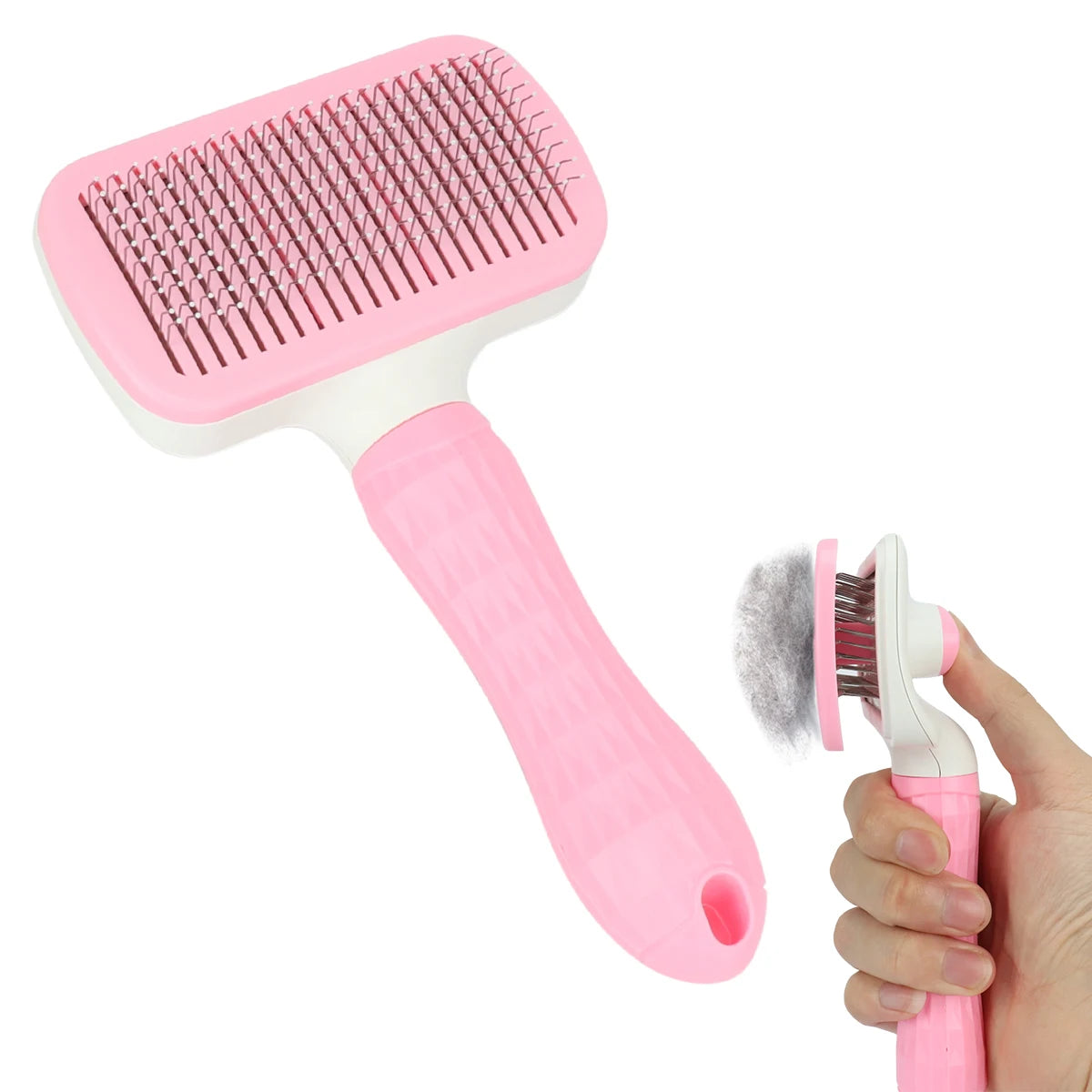Brosse Anti-Poils – Peigne de Débourrage Doux pour Chiens & Chats, Idéal pour le Toilettage Quotidien et le Bain