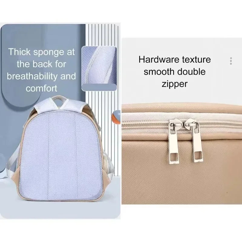 Sac de Transport Transparent pour Chats & Petits Chiens – Sac à Dos Respirant