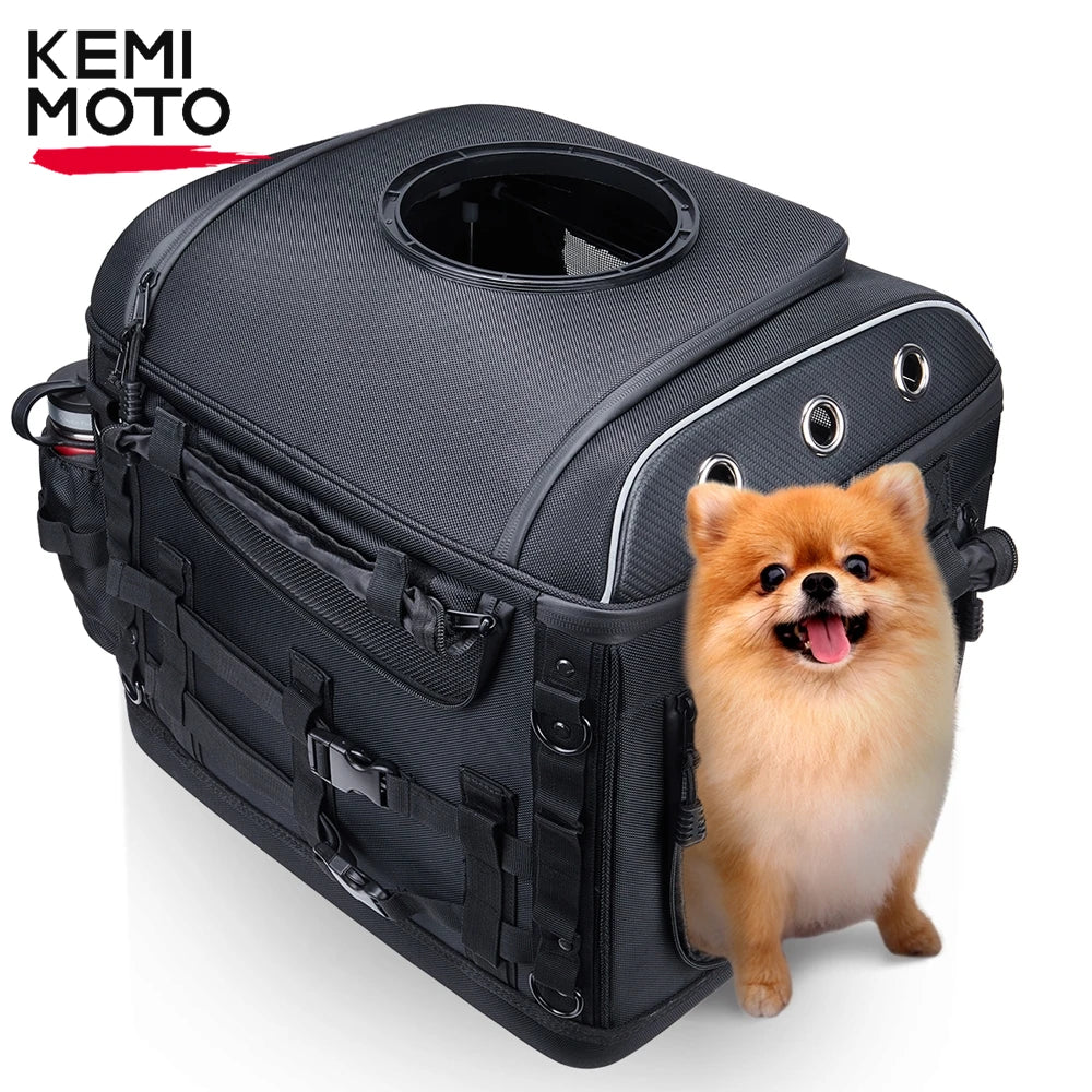 Sac de Transport Moto pour Chien et Chat – Voyage & Sécurité