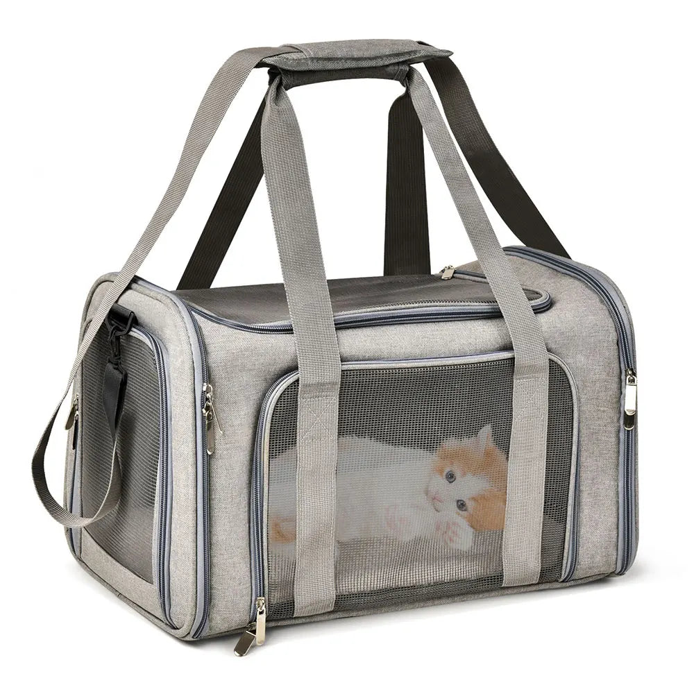 Sac de Transport pour Chiens & Chats – Sac à Dos Souple, Voyage & Avion