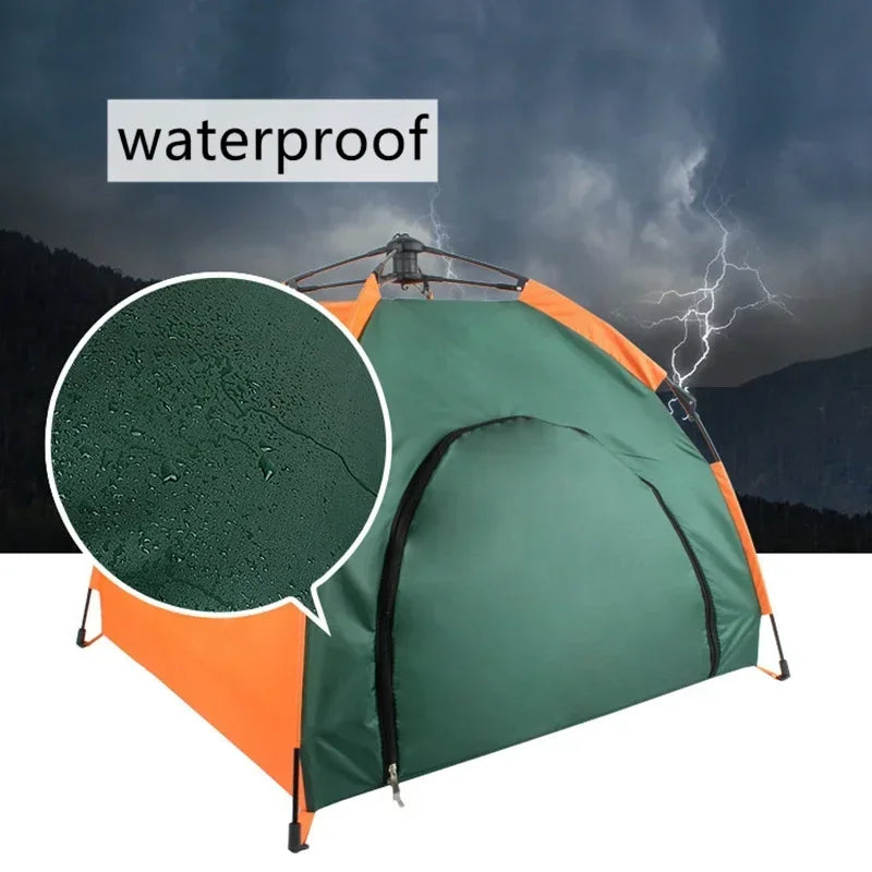 Maison de tente pour chien et chat – Lit imperméable léger intérieur/extérieur