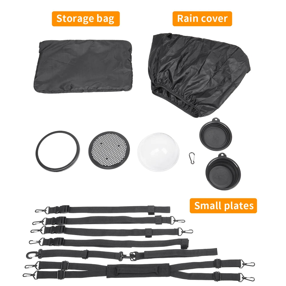 Sac de Transport Moto pour Chien et Chat – Voyage & Sécurité