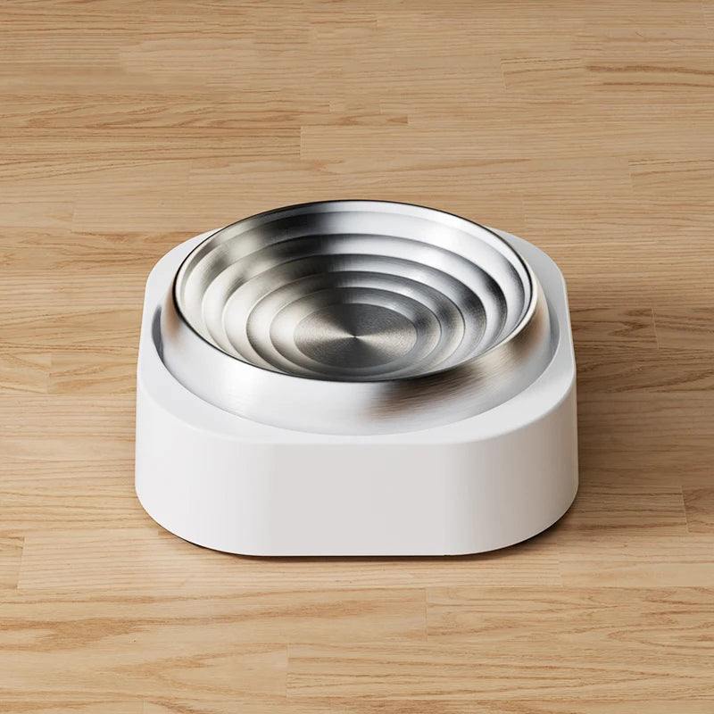Gamelle Antidérapante en Acier Inoxydable 304 pour Animaux