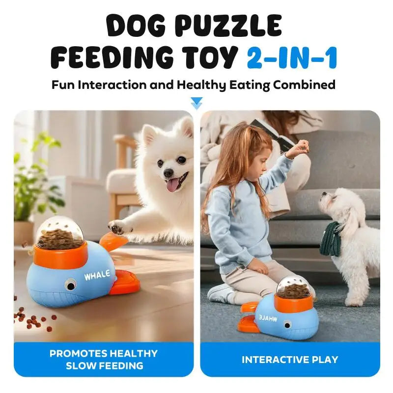 Jouet puzzle interactif – Distributeur de friandises pour chiens et chats