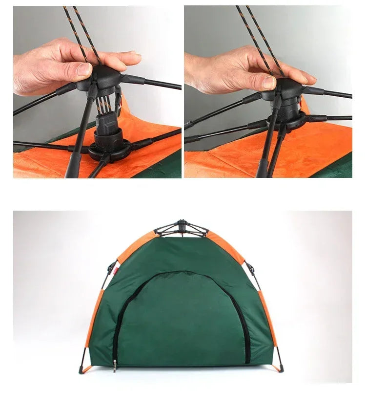 Maison de tente pour chien et chat – Lit imperméable léger intérieur/extérieur