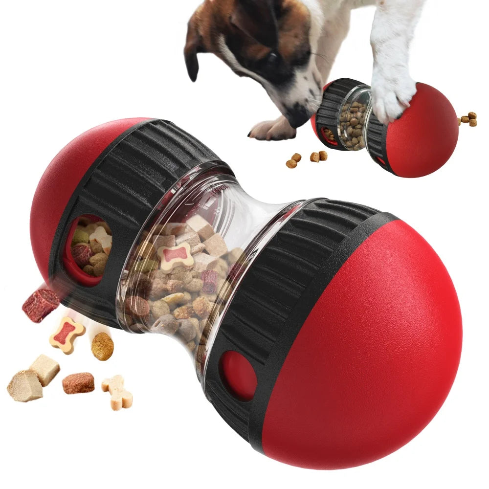 Jouet distributeur de friandises pour chien et chat – Mangeoire lente interactive
