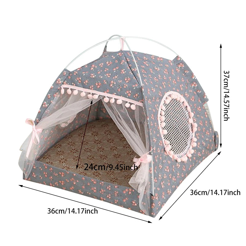 Tente Tipi Confortable pour Chat et Petit Chien