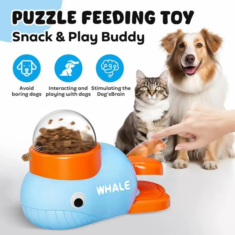 Jouet puzzle interactif – Distributeur de friandises pour chiens et chats