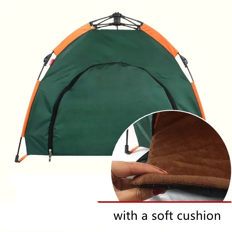 Maison de tente pour chien et chat – Lit imperméable léger intérieur/extérieur
