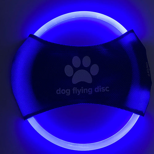 Disque Volant LED Brillant pour Dressage et Jeu