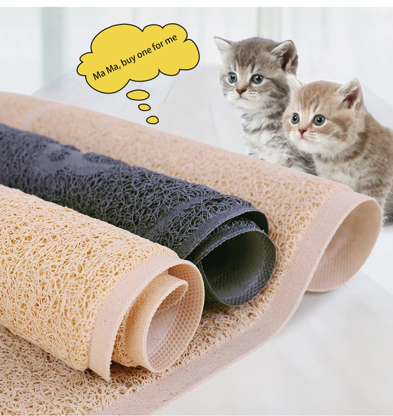 Tapis antidérapant pour chien et chat – Tapis de gamelle ou litière