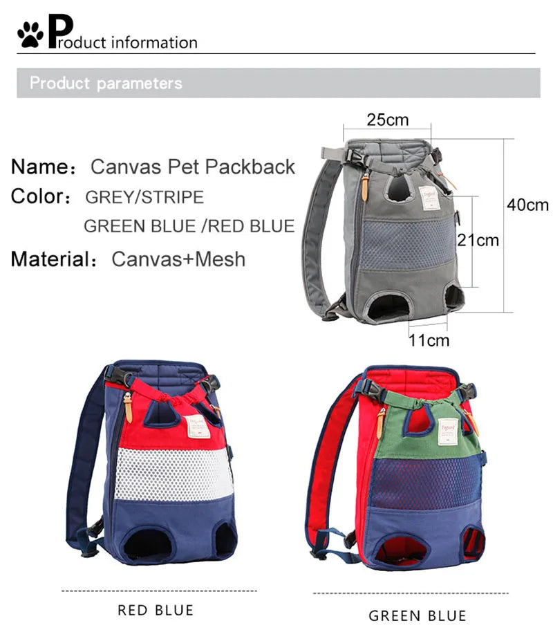 Sac à dos pour animaux – Chats & petits chiens