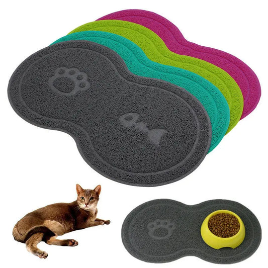 Tapis antidérapant pour chien et chat – Tapis de gamelle ou litière