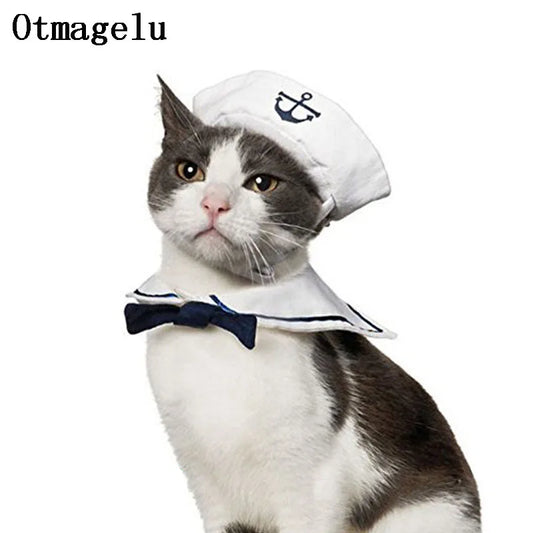 Costume marin pour animaux – déguisement drôle pour chat, chien ou lapin, style cosplay Halloween