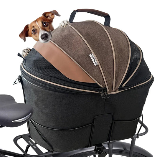 Panier arrière de vélo pour chien – Sac de transport multifonction confortable et sécurisé