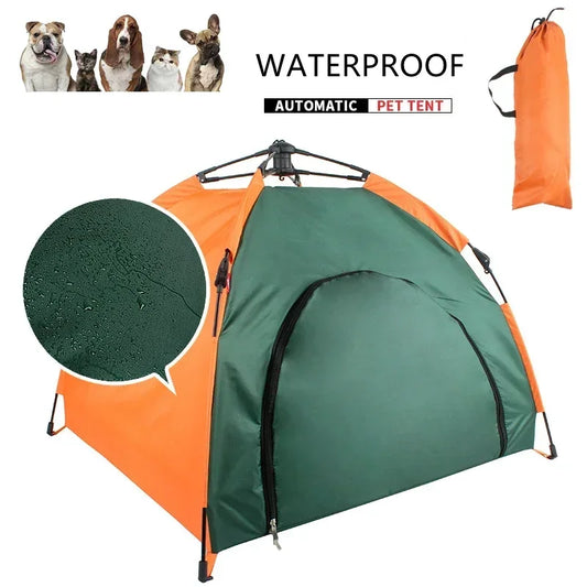 Maison de tente pour chien et chat – Lit imperméable léger intérieur/extérieur