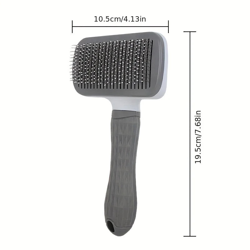 Brosse Anti-Poils – Peigne de Débourrage Doux pour Chiens & Chats, Idéal pour le Toilettage Quotidien et le Bain