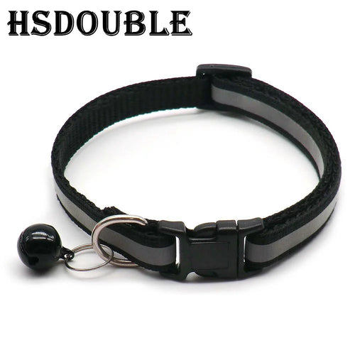2Pcs/Pack 12 Colors Reflective Adjustable Cats And Small Dogs Collars