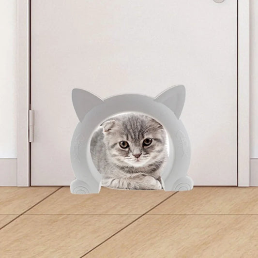 Porte pour animaux avec contrôle d’accès – Chatière et trappe pour chiens en ABS