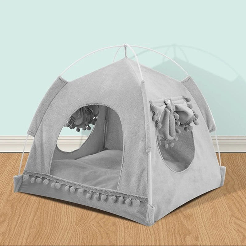 Tente Tipi Confortable pour Chat et Petit Chien