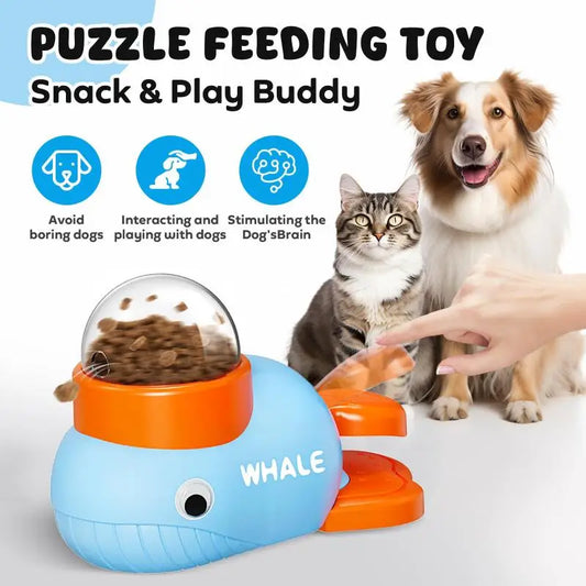 Jouet puzzle interactif – Distributeur de friandises pour chiens et chats