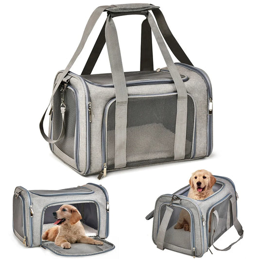 Sac de Transport pour Chiens & Chats – Sac à Dos Souple, Voyage & Avion