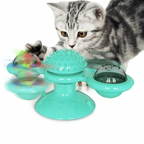 Balles LED tourbillonnantes pour chats