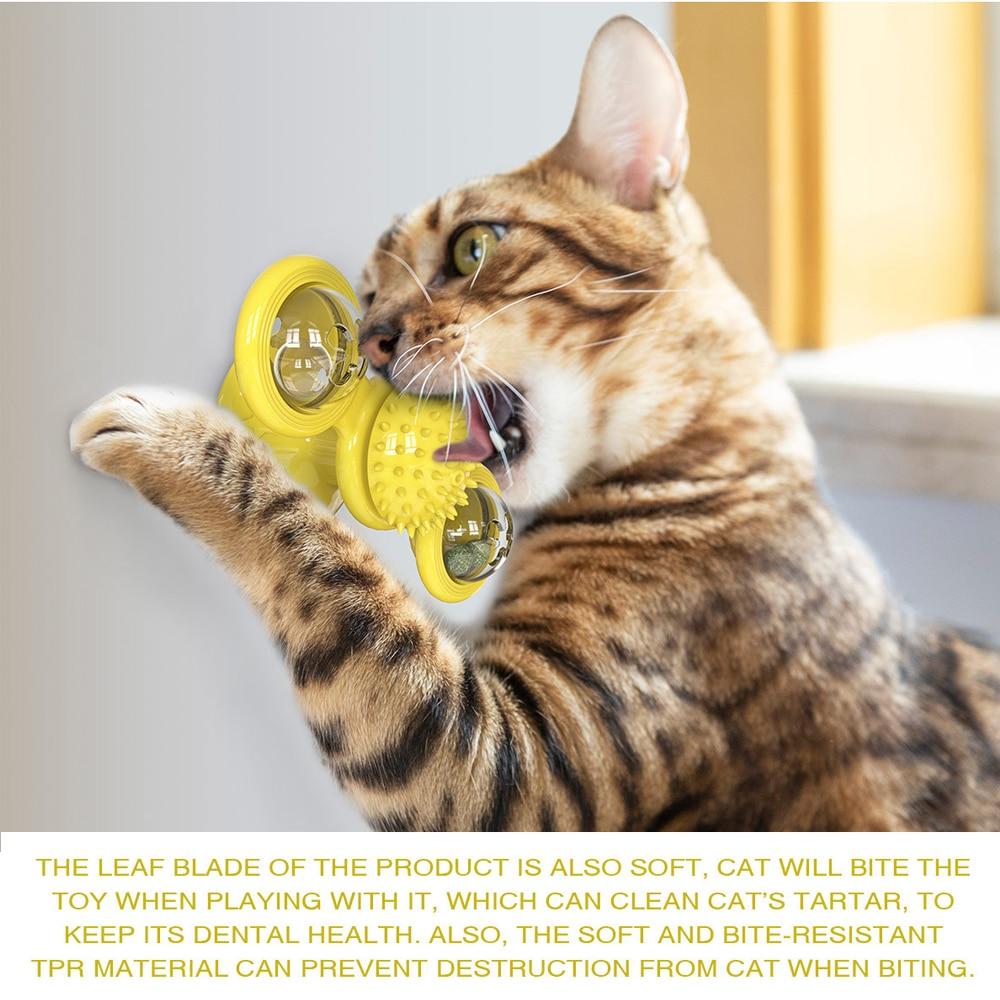 Balles LED tourbillonnantes pour chats